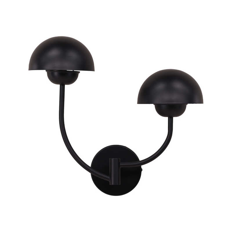 WIN COLLECTION Lyckorna vägglampa - svart järn