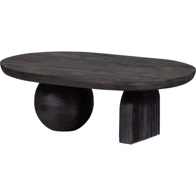 WOOOD Steppe Soffbord Mango Wood Svart