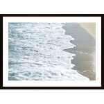 Water Meets The Beach Poster
