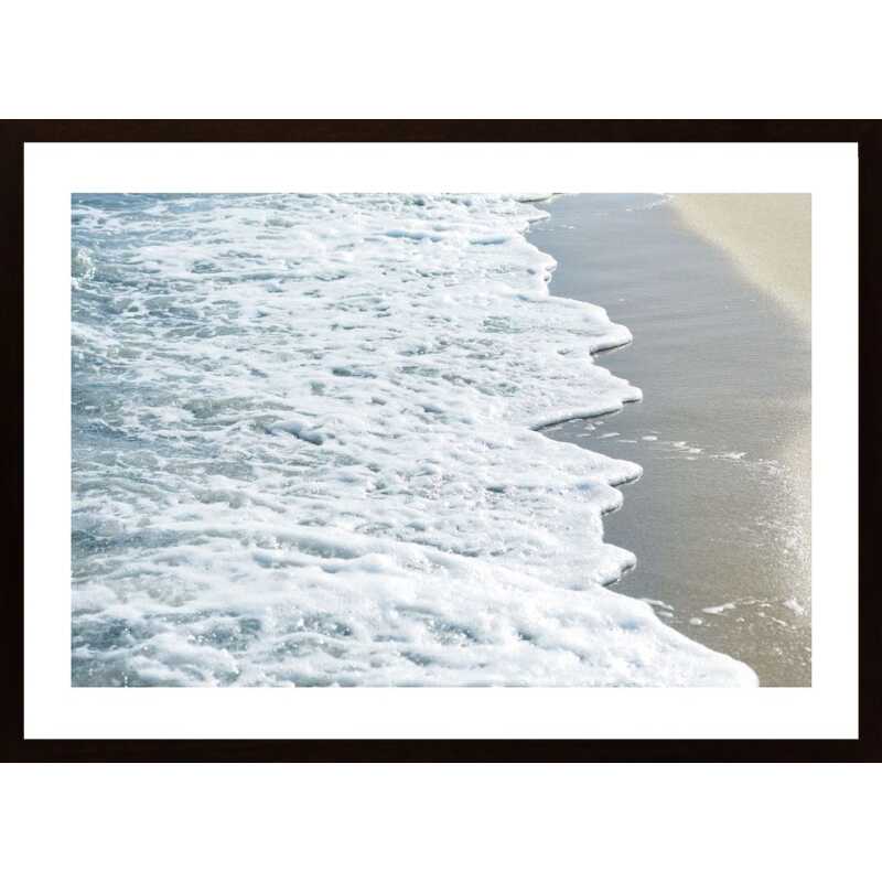 Water Meets The Beach Poster