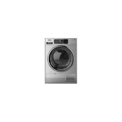 Whirlpool AWZ 8HPS/PRO, Fristående, Frontmatad, Värmepump, Silver, Rotations-, Röra, Höger