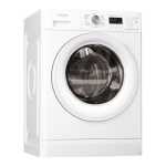 Whirlpool FFL 6238 W EE - Tvättmaskin - bredd: 59.5 cm - djup: 57.5 cm - höjd: 84.5 cm - frontmatad - 52 liter - 6 kg - 1200 rpm - vit