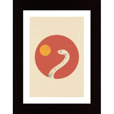 White Snake Poster