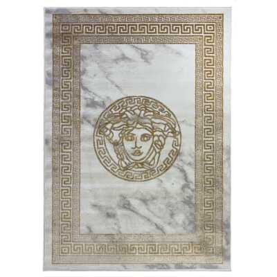 Wico Versace Face Guld 160x230 cm Wiltonmatta