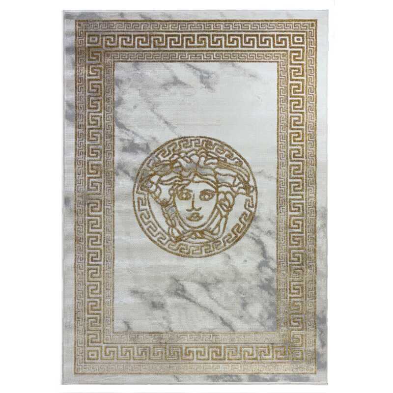 Wico Versace Face Guld 160x230 cm Wiltonmatta