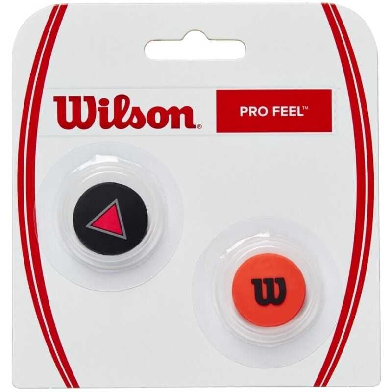 Wilson Pro Feel Clash Stötdämpar 2-pack Svart/Röd