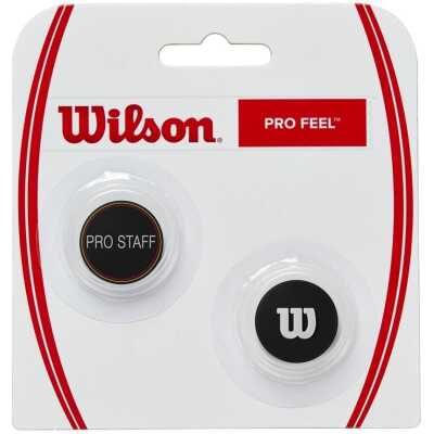 Wilson Pro Feel Pro Staff Stötdämpar 2-pack Svart