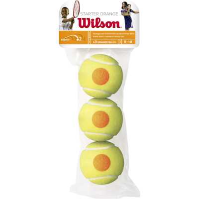 Wilson Starter Orange 3-Pack