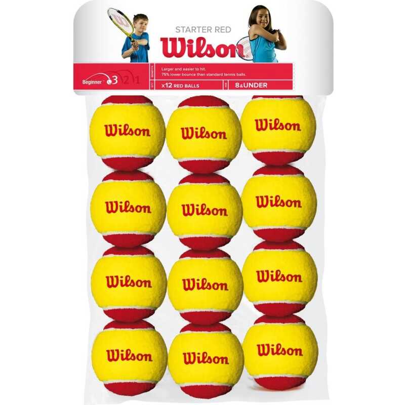 Wilson Starter Röd 12 st.