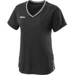 Wilson Team II V-Neck T-shirt Dam Svart