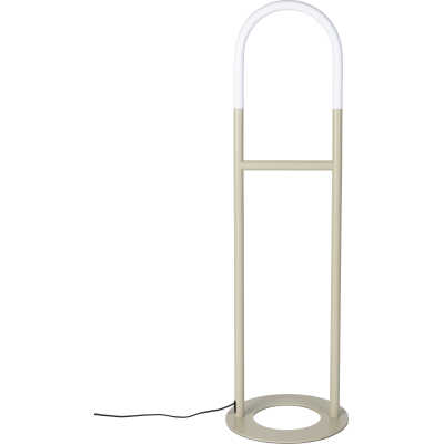 ZUIVER Arch golvlampa - akryl och beige metall