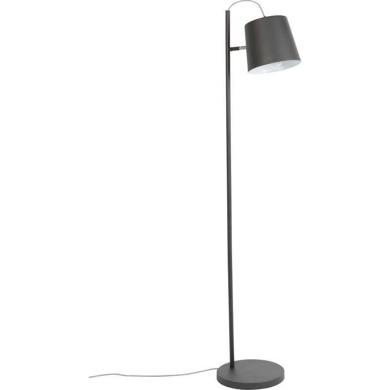 ZUIVER Buckle Head golvlampa - svart järn