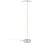 ZUIVER Float golvlampa - glas och guldjärn
