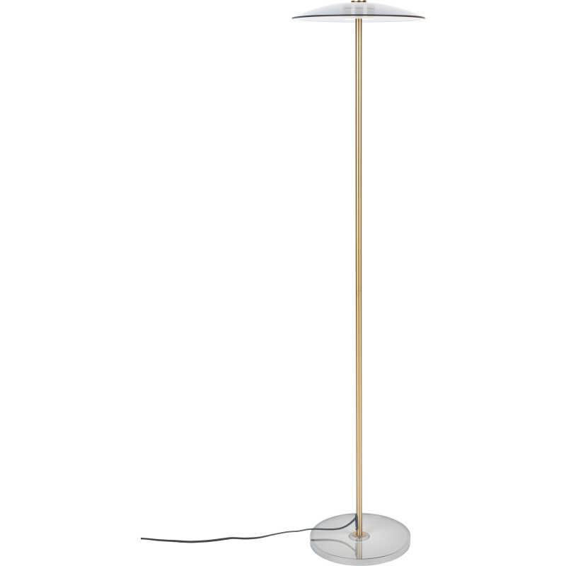 ZUIVER Float golvlampa - glas och guldjärn ZUIVER Float golvlampa - glas och guldjärn
