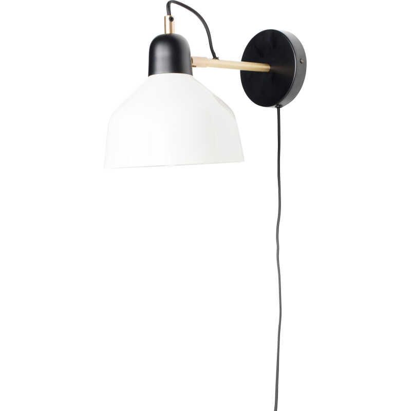 ZUIVER Skala vägglampa - vitt järn
