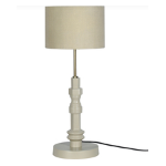 ZUIVER Totem bordslampa - beige aluminium
