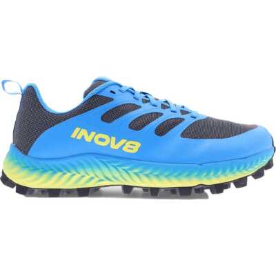 inov-8 Men's Mudtalon Dark Grey/Blue/Yellow