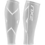 2XU Compression Calf Guard White/White