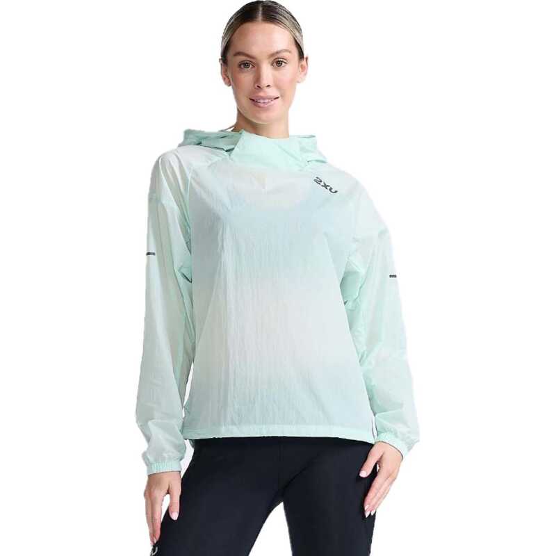 2XU Women's Aero Anorak Glacier/Black Reflective 2XU Women's Aero Anorak Glacier/Black Reflective