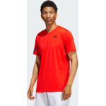 ADIDAS Club 3-stripes Bold Orange Tee Mens