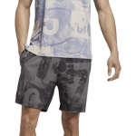ADIDAS Club Graphic Shorts 7 Grey/Black Mens