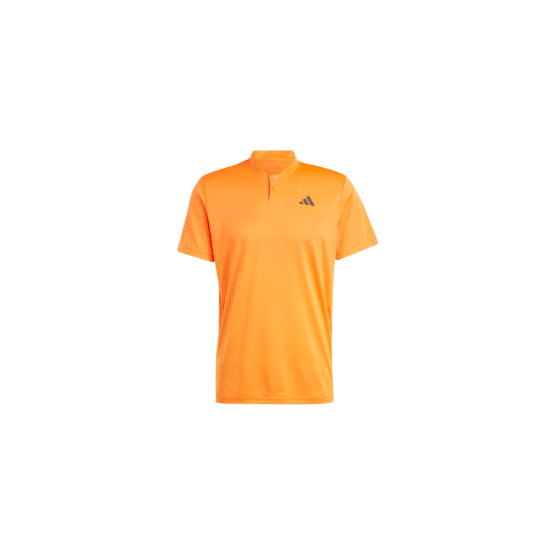 ADIDAS Club Henley Polo Orange Mens