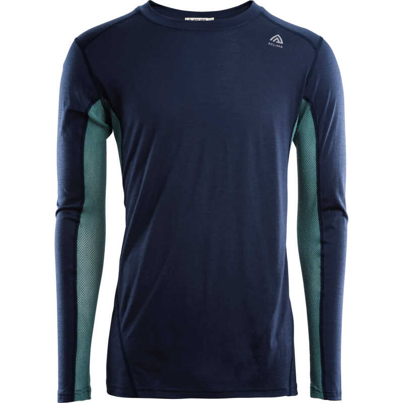 Aclima LightWool Sports Shirt Man Navy Blazer/North Atlantic Aclima LightWool Sports Shirt Man Navy Blazer/North Atlantic