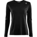 Aclima LightWool Sports Shirt Woman Jet Black