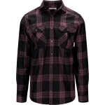 Aclima Men's ReBorn Woolshirt Check/Dark Grey/Fudge
