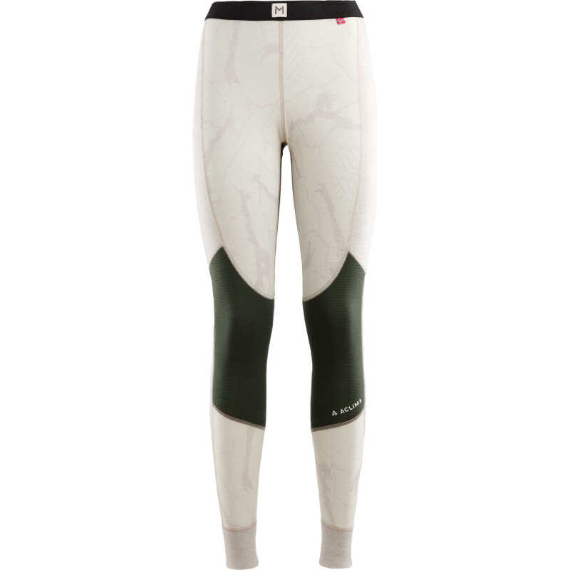Aclima Women's Lars Monsen Femunden Longs Beige Melange/Olive Night/Femunden Light