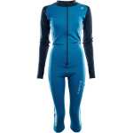 Aclima Women's WarmWool Overall 3/4 Blue Sapphire(Navy Blazer/Azu.