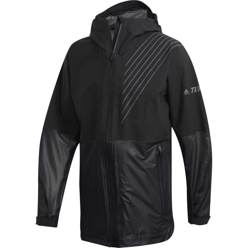 Adidas Men's Terrex 3L Zupahike Jacket Black Adidas Men's Terrex 3L Zupahike Jacket Black