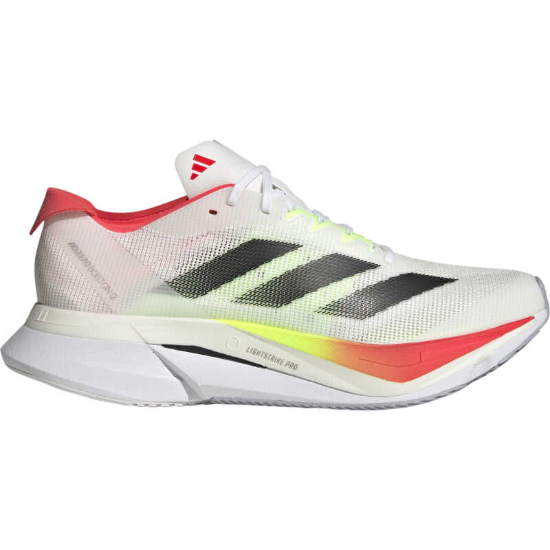 Adidas Women's Adizero Boston 12 Ftwwht/cblack/lucred Adidas Women's Adizero Boston 12 Ftwwht/cblack/lucred