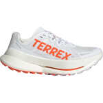 Adidas Women's Terrex Agravic Speed Ultra Trail Running Shoes Cloud White/Impact Orange/Dash Grey