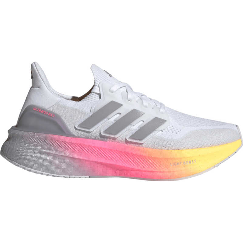 Adidas Women's Ultraboost 5 Running Shoes FTWR White/Glory Grey/Lucid Pink Adidas Women's Ultraboost 5 Running Shoes FTWR White/Glory Grey/Lucid Pink