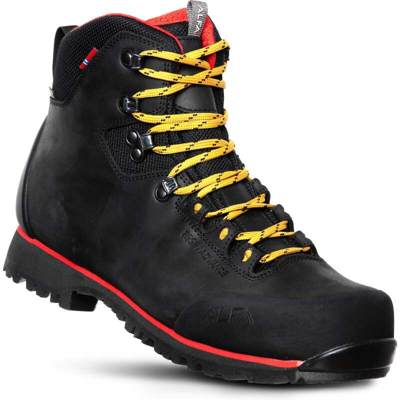 Alfa Men's Eggi Advance Gore-tex Black Alfa Men's Eggi Advance Gore-tex Black