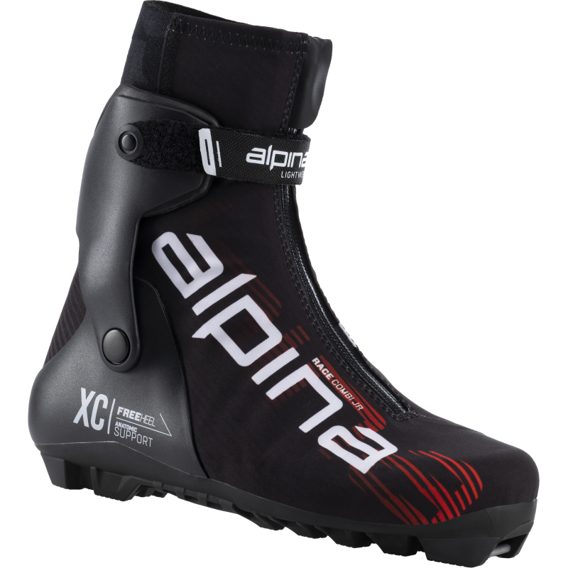Alpina Kids' Race Combi Junior Black/Red