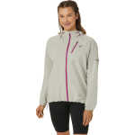 Asics Women's Fujitrail Waterproof Jacket Birch