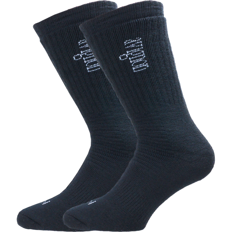 Avignon Unisex Wool Thick Sock Basic Black Avignon Unisex Wool Thick Sock Basic Black