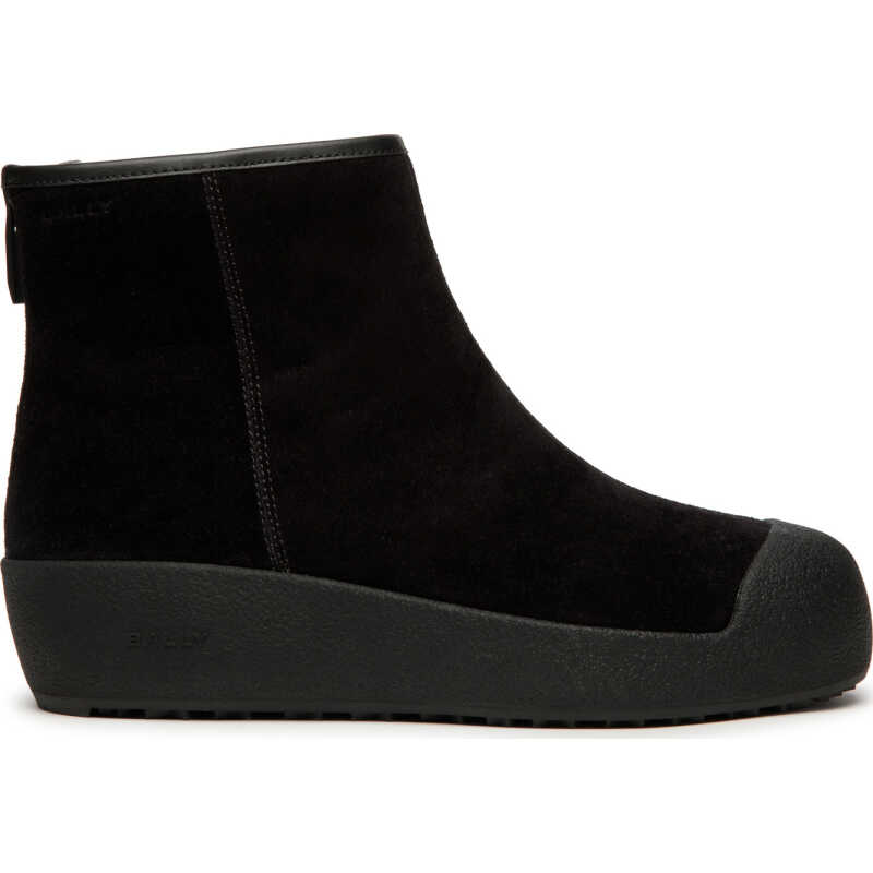 Bally Women's Guard Iii L Suede Calf Black Bally Women's Guard Iii L Suede Calf Black
