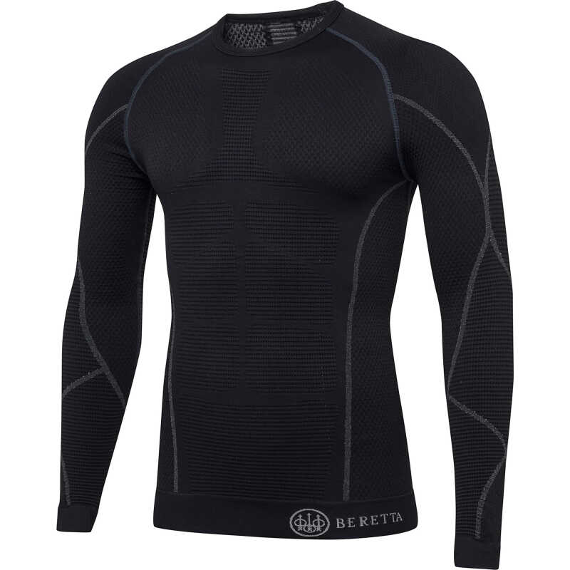 Beretta Men's HT Body Mapping 3D Long Sleeve Black Beretta Men's HT Body Mapping 3D Long Sleeve Black
