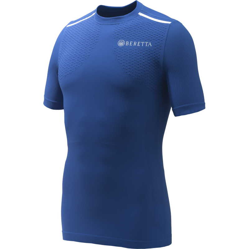 Beretta Unisex Flash Seamless Underwear Ss Blue Navy & Blue