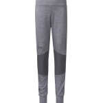 Bergans Kids' Myske Wool Pant Solid Grey Melange/Solid Dark Grey