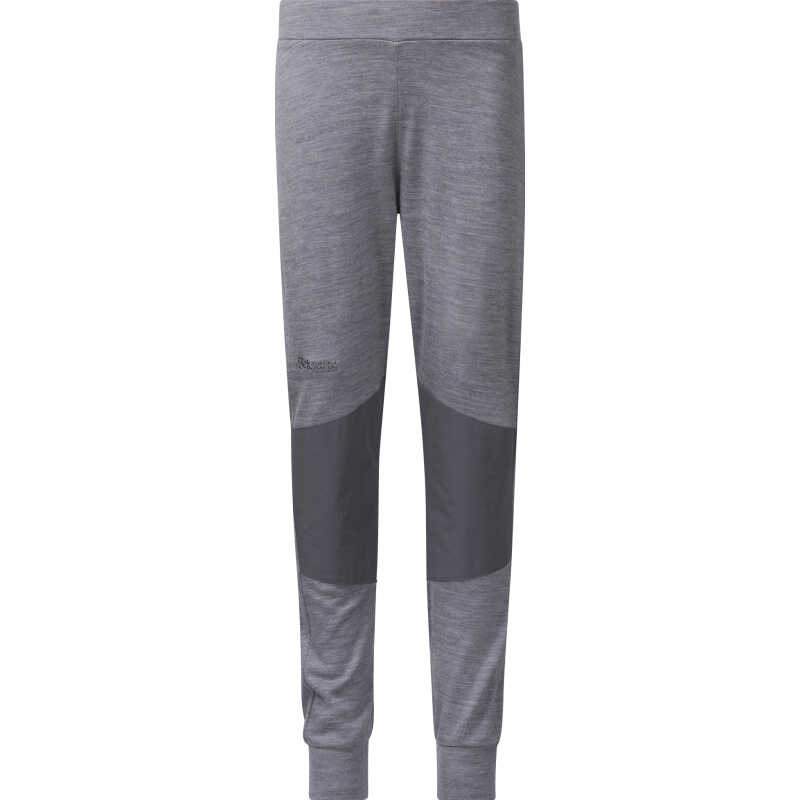Bergans Kids' Myske Wool Pant Solid Grey Melange/Solid Dark Grey Bergans Kids' Myske Wool Pant Solid Grey Melange/Solid Dark Grey