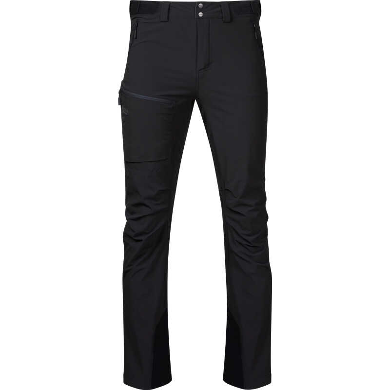 Bergans Men's Breheimen Softshell Pants Black/Solid Charcoal