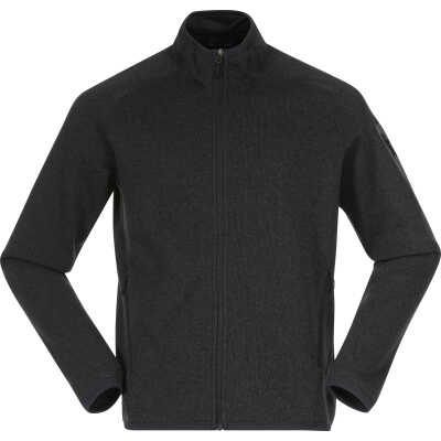 Bergans Men's Kamphaug Knitted Jacket Dark Shadow Grey