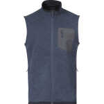 Bergans Men's Kamphaug Knitted Vest Granite Blue