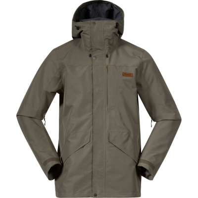 Bergans Men's Nordmarka 2L Shell Jacket Green Mud