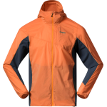 Bergans Men's Rabot Light Windbreaker Jacket Cloudberry Yellow/Orion Blue