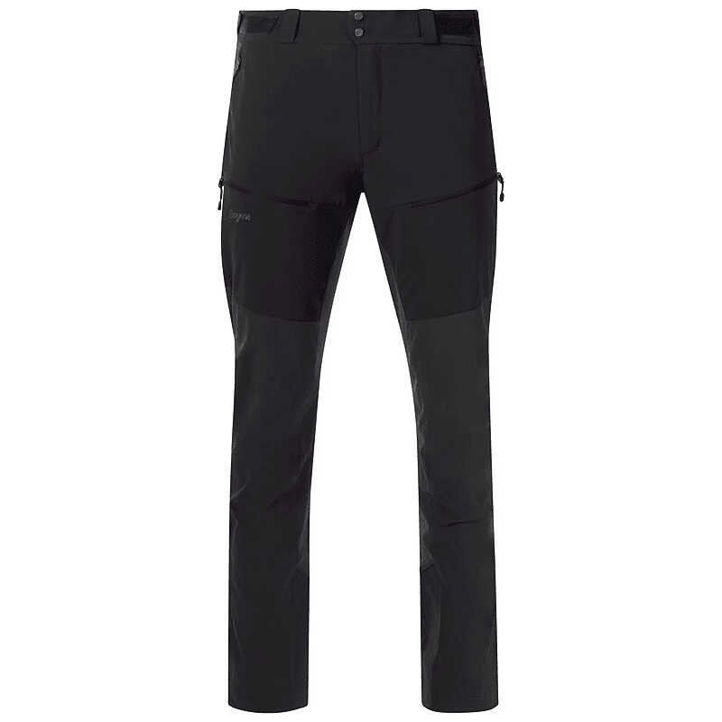 Bergans Men's Rabot Softshell Pants Black/dark Shadow Grey